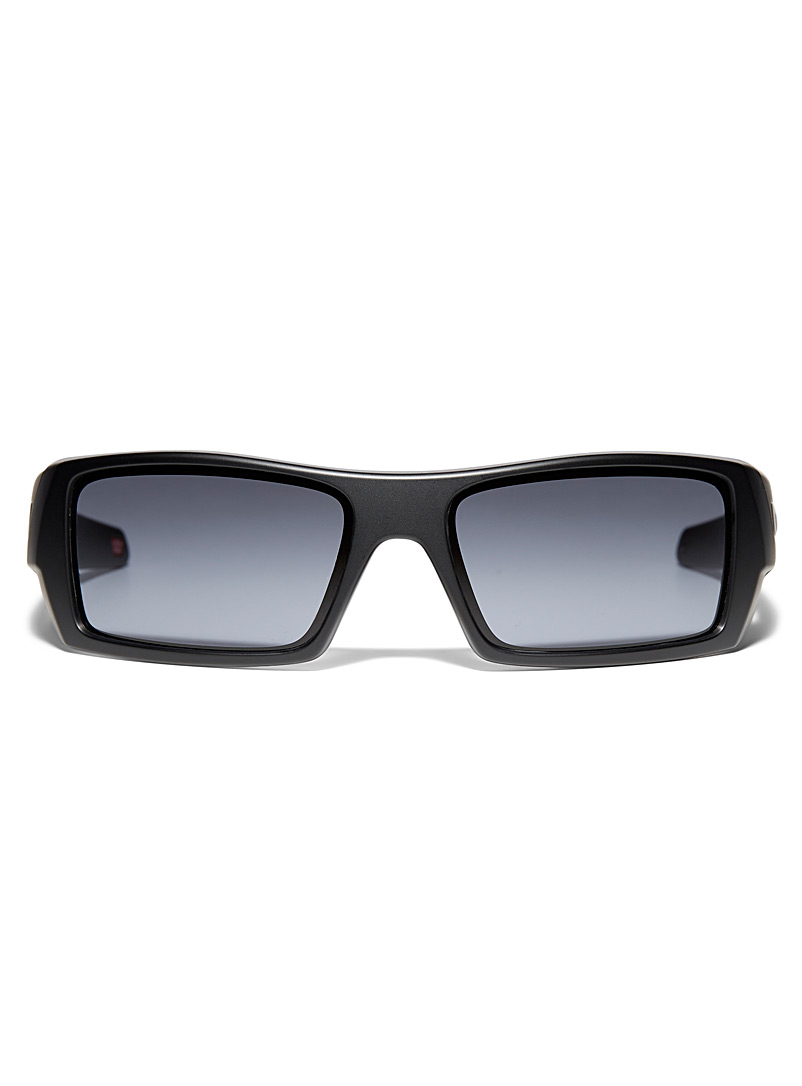 Oakley: Les lunettes de soleil rectangulaires Gascan Noir pour homme