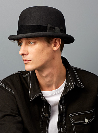 Shaved rabbit bowler hat | Fumile | Hats | Fabrique 1840 | Canadian ...