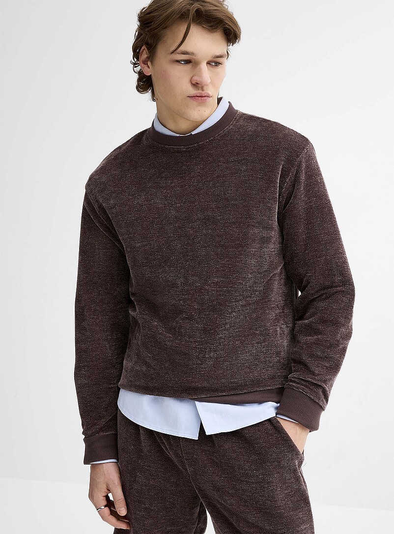 Solid Knit Sweater main image 1