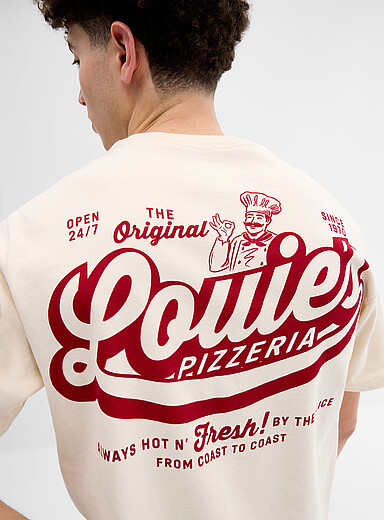 Le t-shirt graphique resto du coin