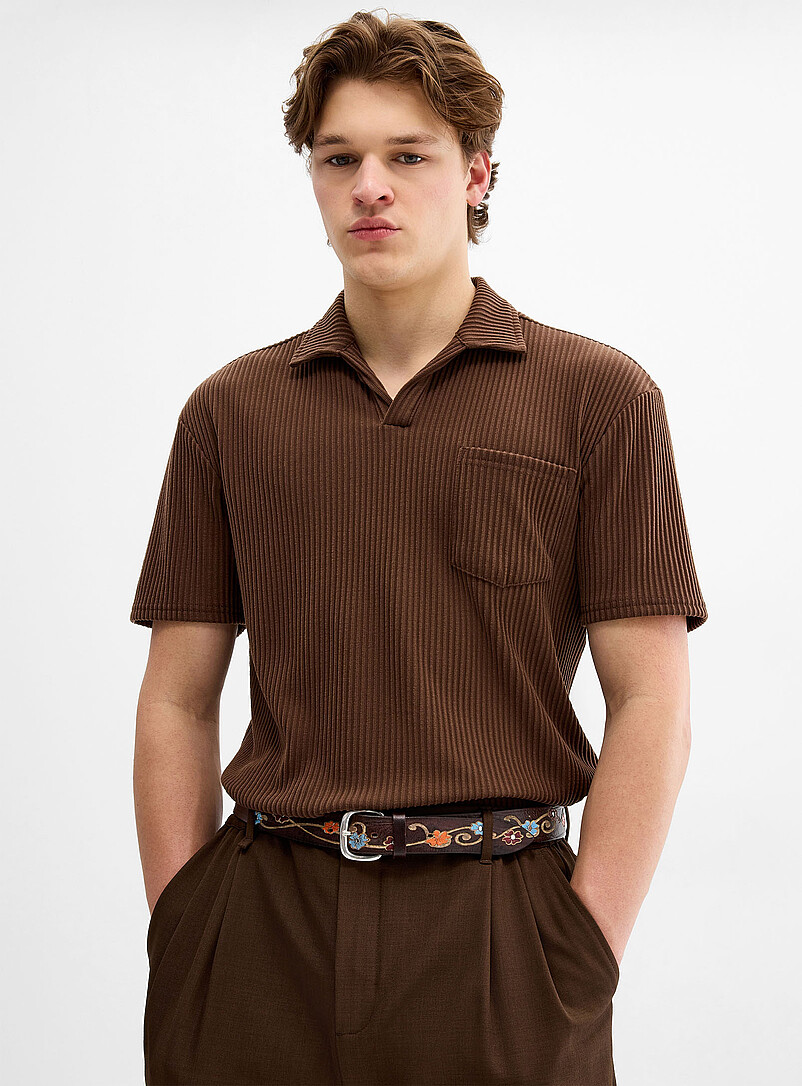 Super Massive: Le polo c&ocirc;tel&eacute; col Johnny Noir pour homme