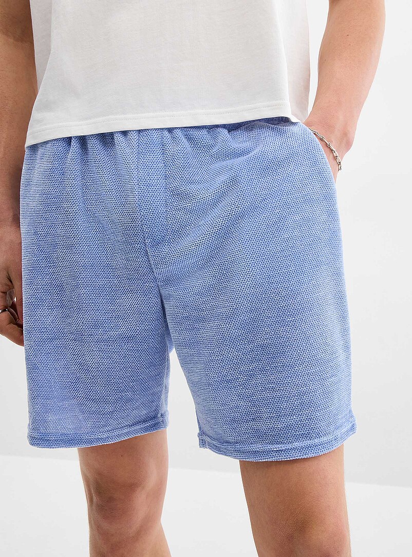 Solid chenille knit short product image 2