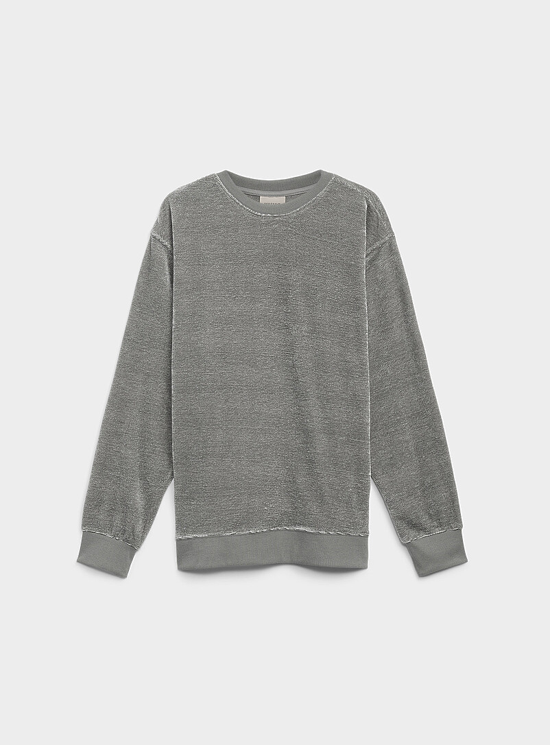 Solid Chenille Knit Sweater