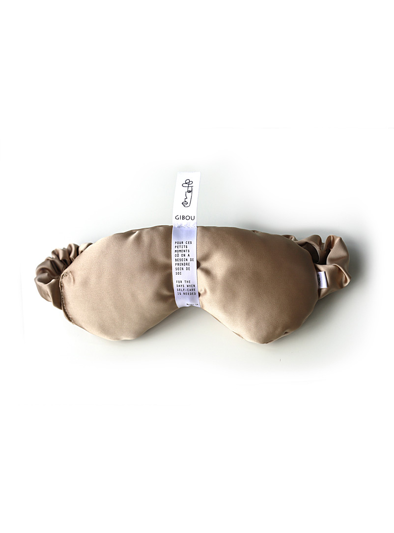 Gibou: Le masque de sommeil satin&eacute; Rose