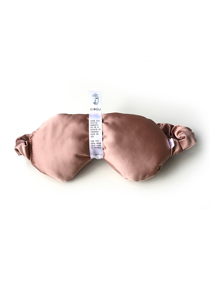 Gibou: Le masque de sommeil satin&eacute; Rose