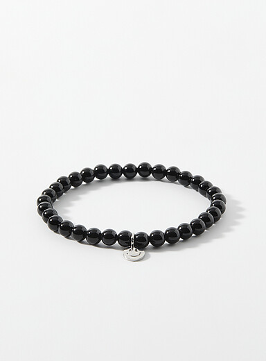 Le bracelet billes breloque <i>smiley</i>