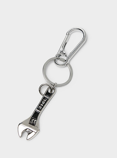 Stainless-steel keychain