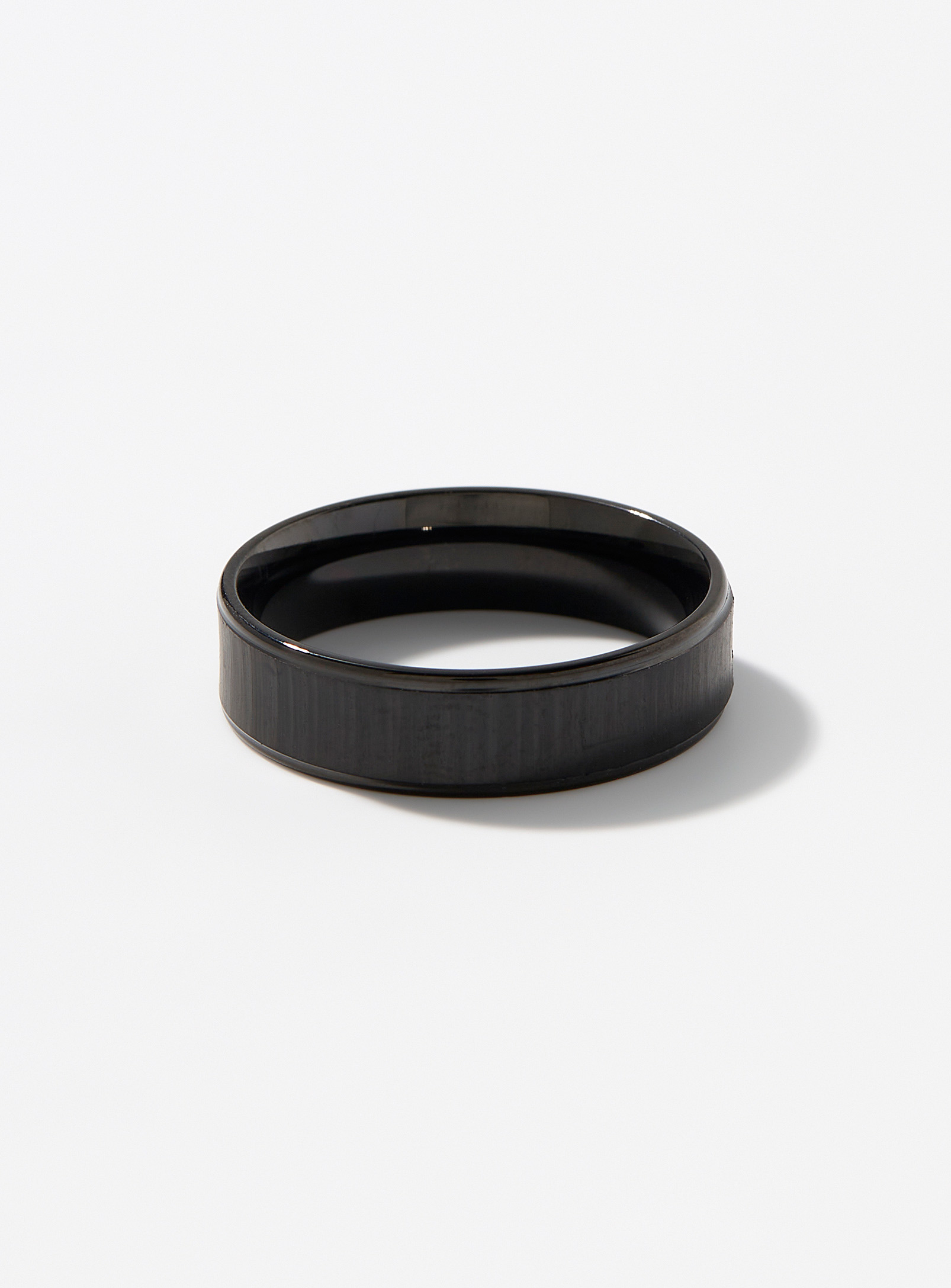 Le 31 Black Stainless-steel Ring