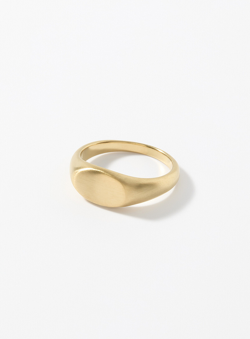 Minimalist Signet Ring