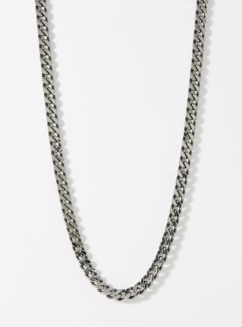 Solid Curb-Link Chain