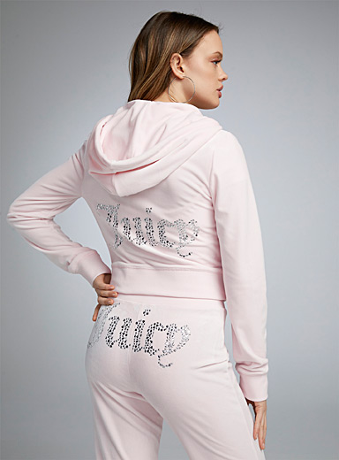 Juicy Couture  Glitter Logo White T-shirt & Print Leggings Set