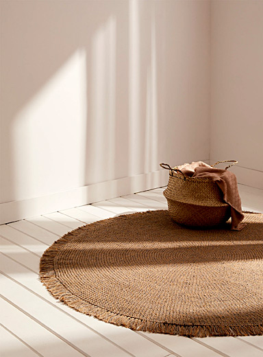 Braided jute artisanal rug See available sizes, Simons Maison