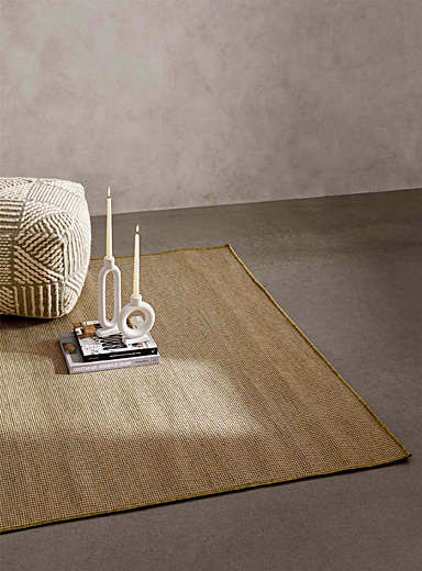 Checkered texture indoor-outdoor rug See available sizes