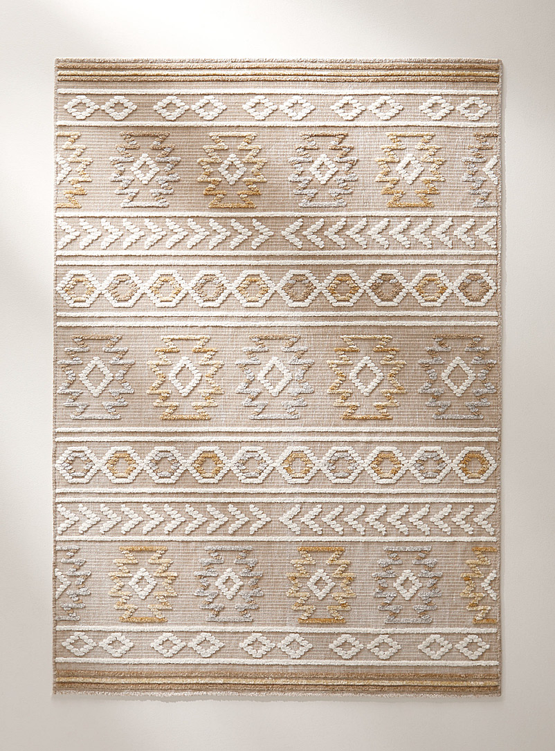 Simons Maison Assorted brown  Nomadic mosaic rug See available sizes