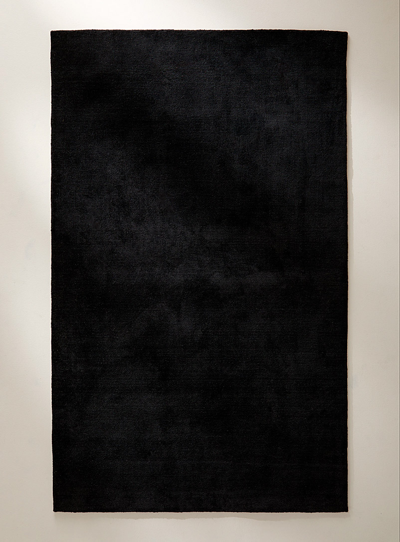 Simons Maison: Le tapis laine touffetée Voir nos formats offerts Noir