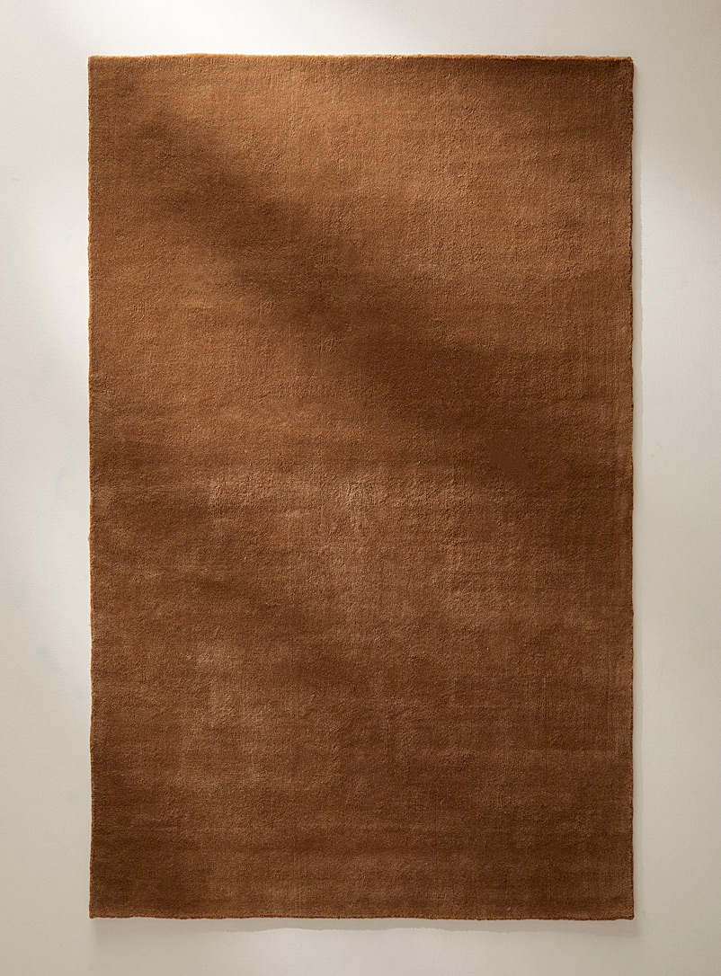 Plain oval wool rug 120 x 180 cm, Simons Maison