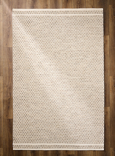 Simons Maison: Le tapis artisanal r&eacute;versible fines rayures Voir les couleurs et formats offerts Gr&egrave;ge