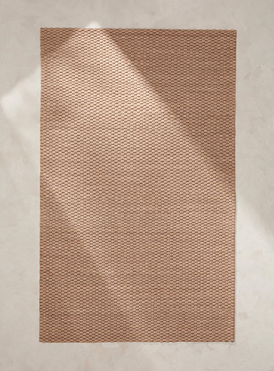 Simons Maison: Le tapis artisanal nou&eacute; laine chin&eacute;e Voir nos formats offerts Ivoire - Beige cr&egrave;me