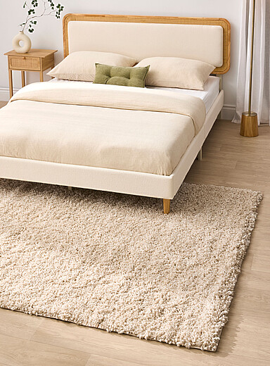 Simons Maison: Le tapis shag moutonn&eacute; Voir nos formats offerts Ivoire - Beige cr&egrave;me