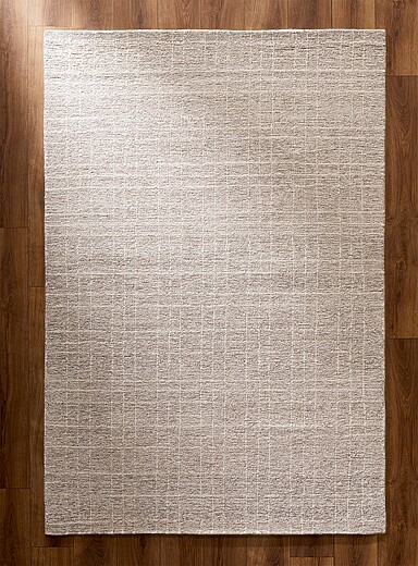 Le tapis artisanal fin quadrill&eacute; Voir nos formats offerts