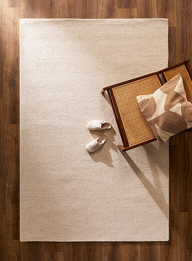Simons Maison: Le tapis artisanal chin&eacute; Voir nos formats offerts Beige clair