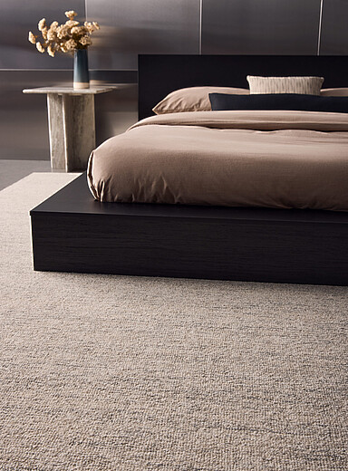 Simons Maison Light Grey Heathered artisanal rug See available sizes