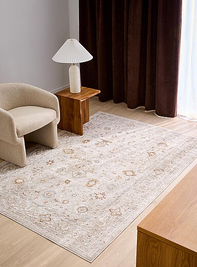 Floral poetry ivory rug See available sizes