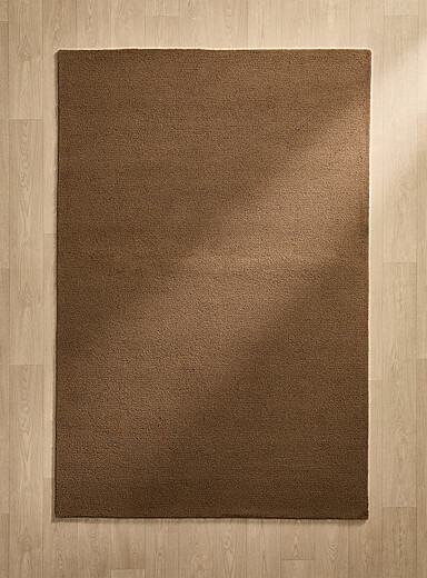 Le tapis artisanal uni pure laine Voir nos formats offerts