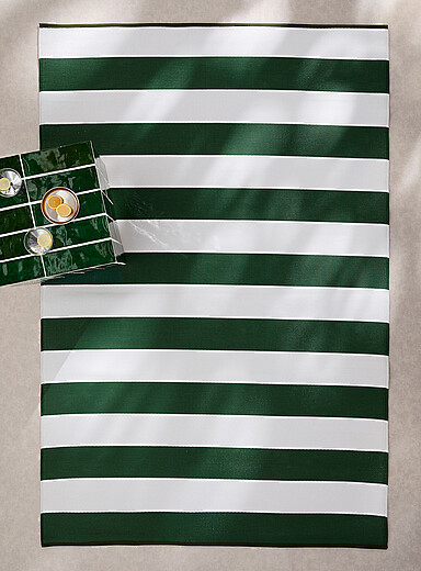 Broad stripes indoor-outdoor rug See available sizes