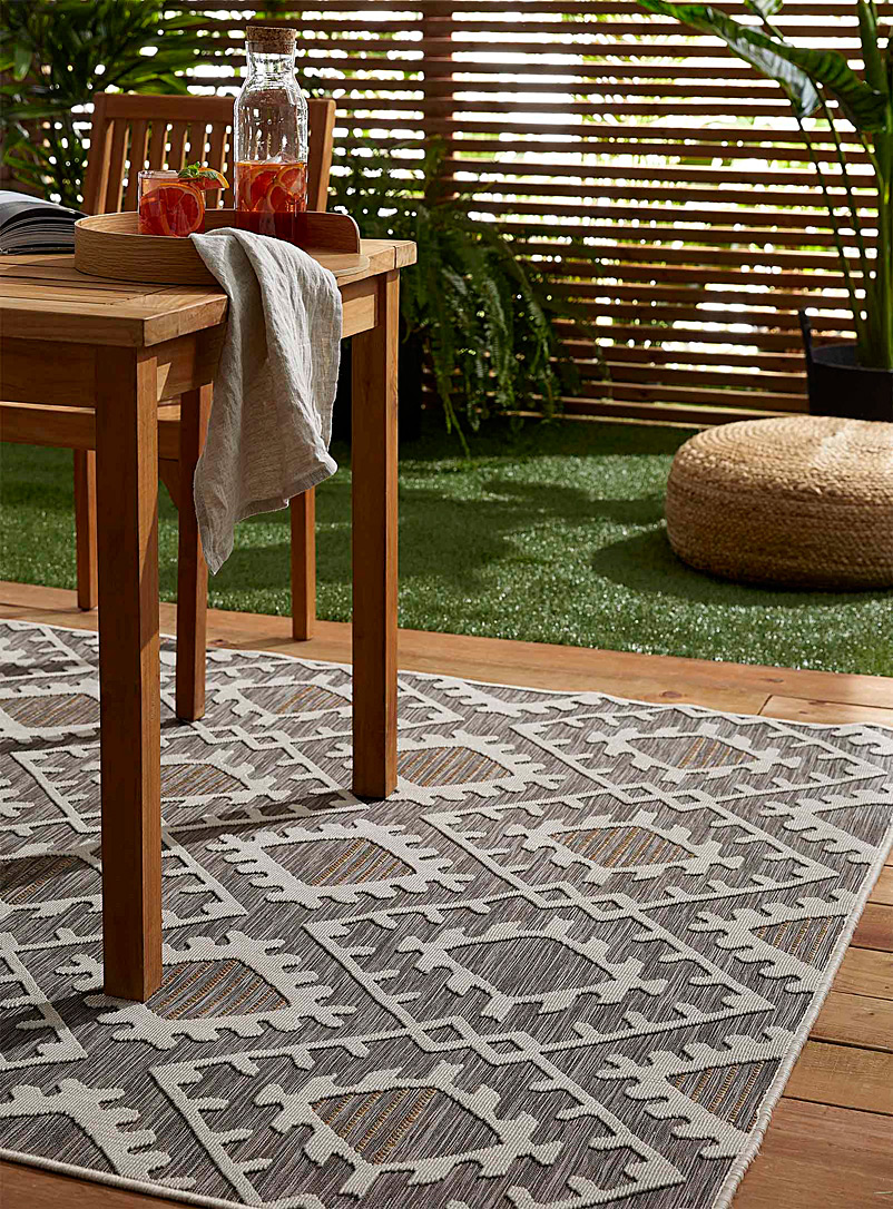 Simons Maison Sand Wild lattice indoor-outdoor rug See available sizes