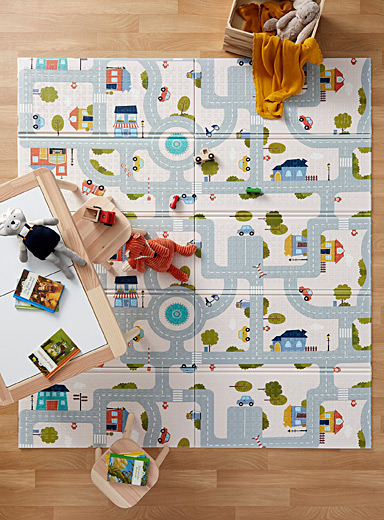 In My City reversible and Maison foldable Simons | 198 x play mat cm | 178 Simons 
