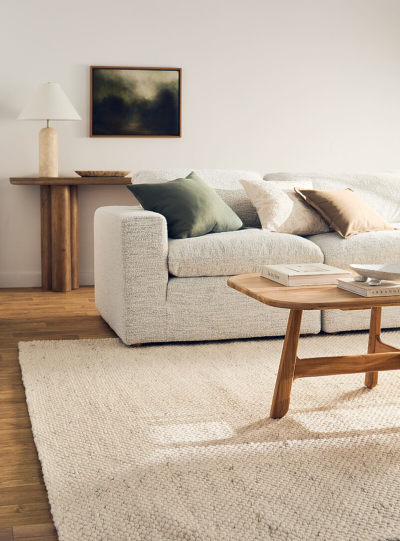 Natural chic artisanal rug See available sizes product image (primary)