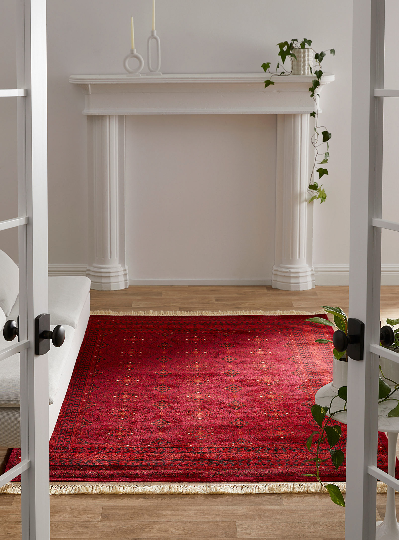 Simons Maison Ancestral Medallions Rug See Available Sizes In Ruby Red