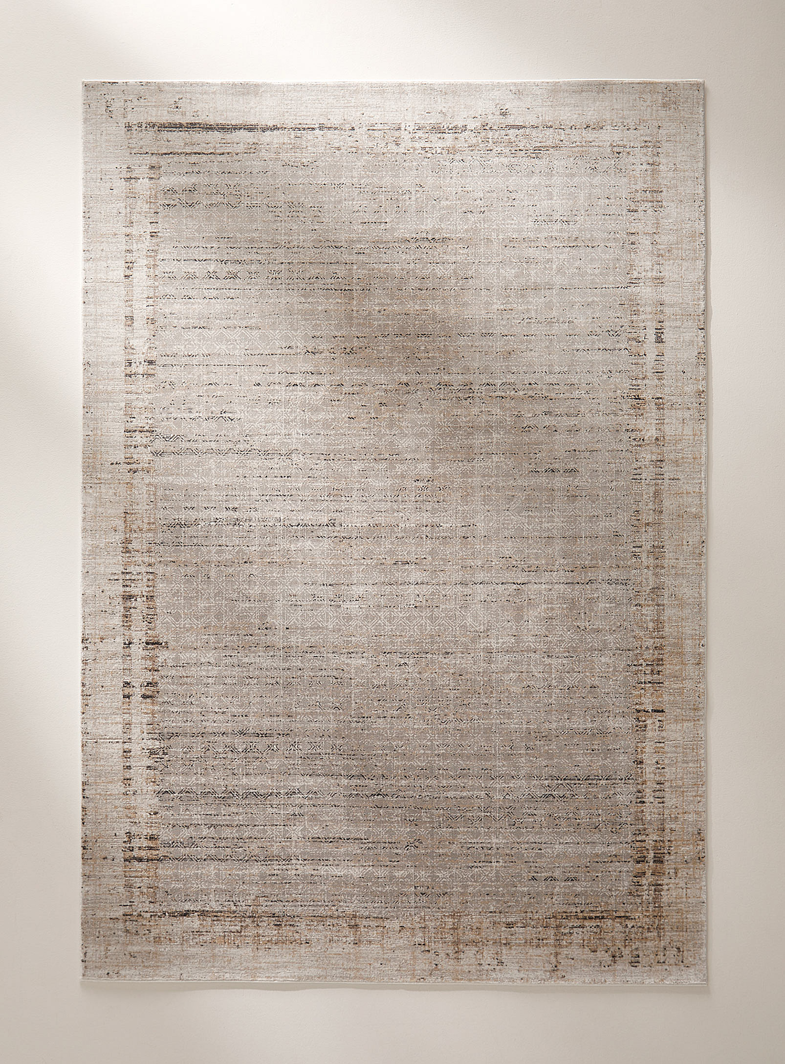 Simons Maison Faded Frame Rug See Available Sizes In Light Grey
