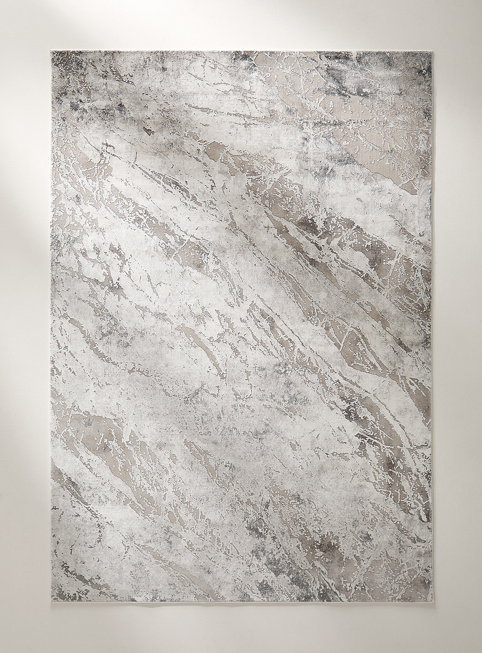Simons Maison Ancient Marbling Rug See Available Sizes In Dark Grey