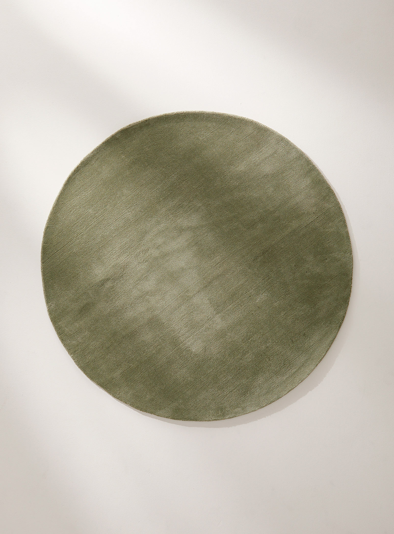 Simons Maison Tufted Wool Round Rug See Available Sizes In Khaki