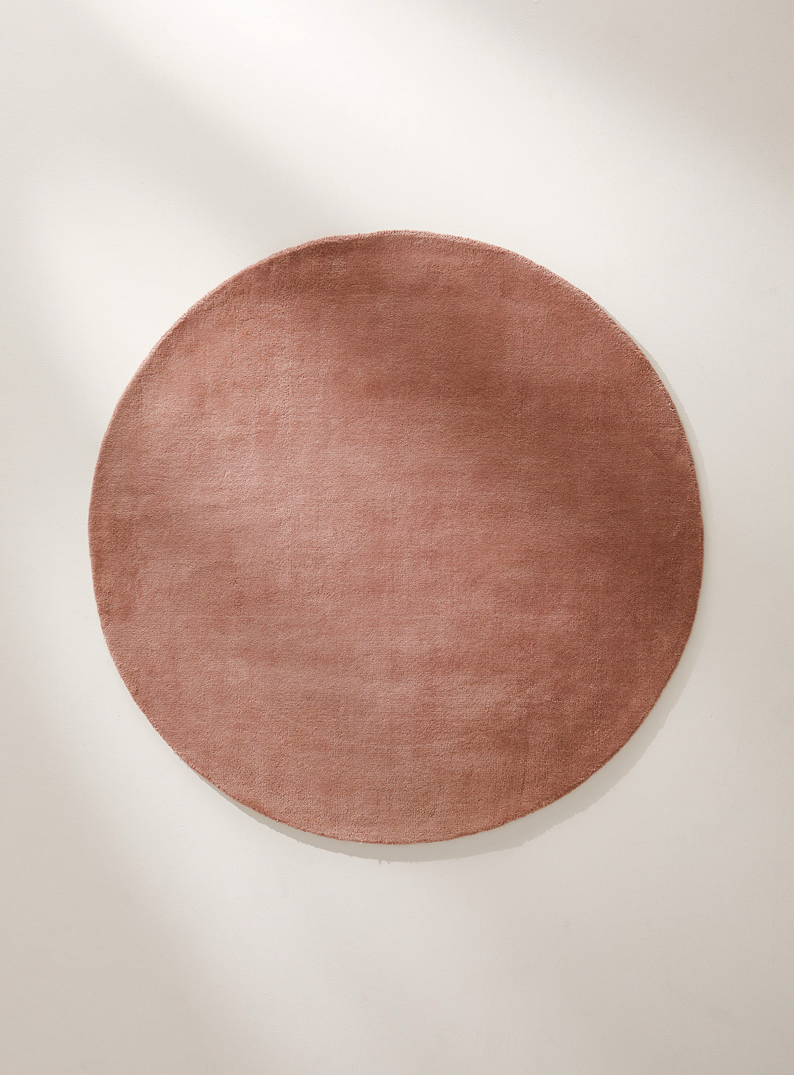 Simons Maison Tufted Wool Round Rug See Available Sizes In Dusky Pink