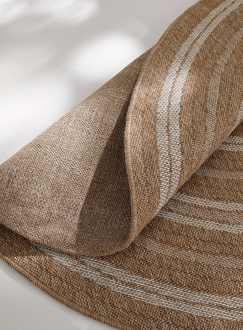 Rustic rings indoor-outdoor rug product image 2