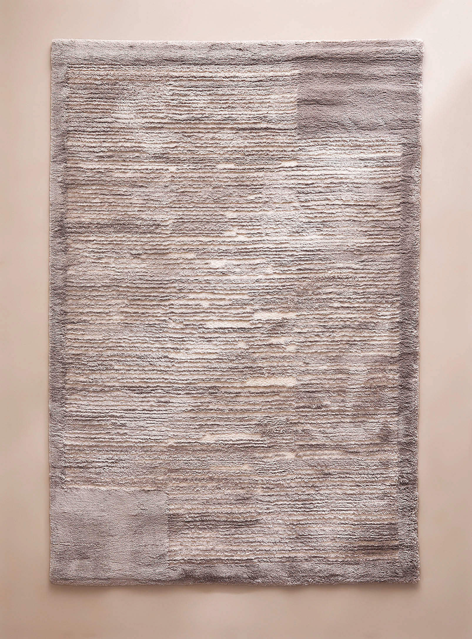 Simons Maison Nested Contrast Tufted Rug See Available Sizes In Patterned Grey