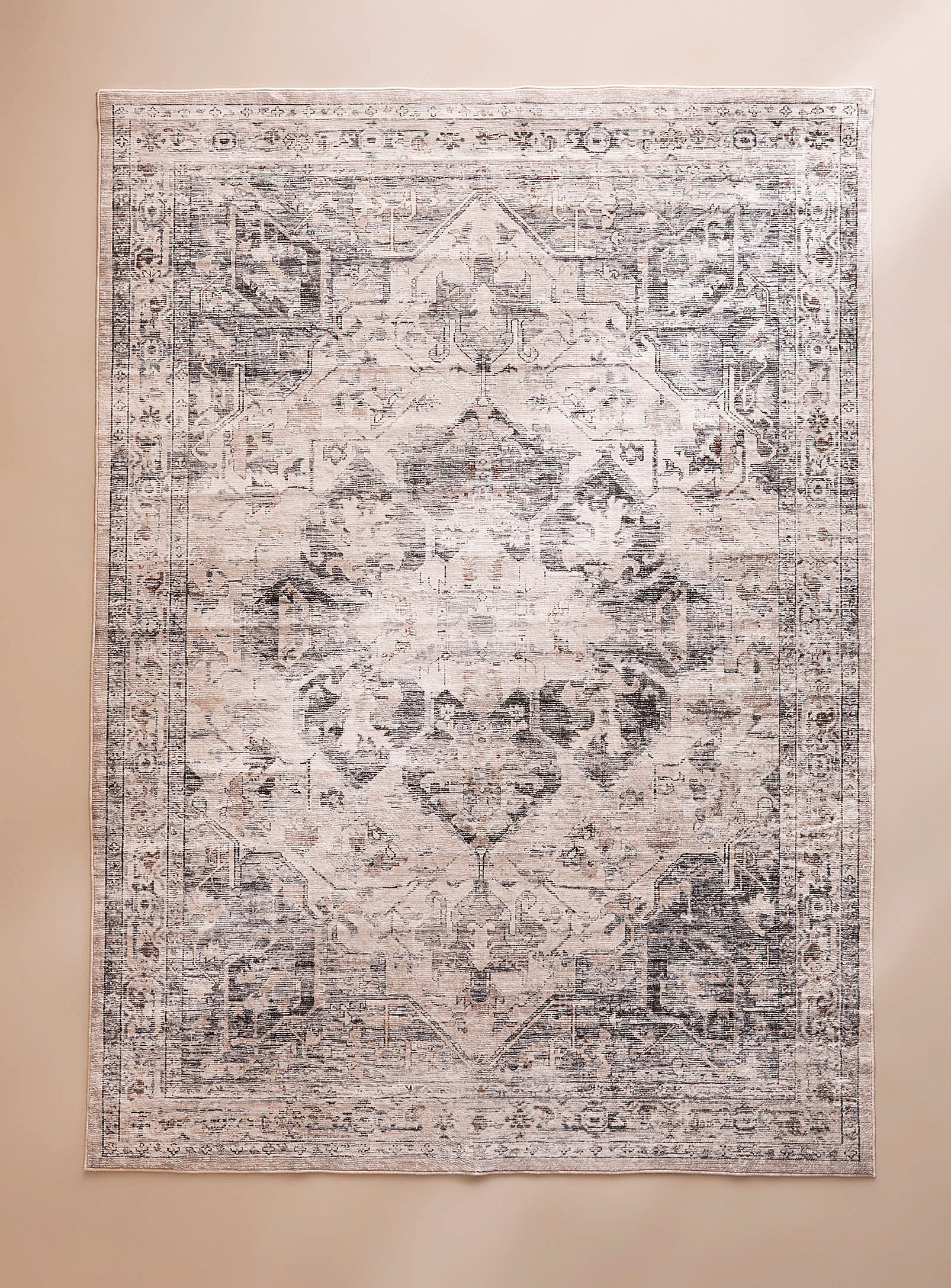 Simons Maison Opulent Medallion Rug See Available Sizes In Patterned Grey