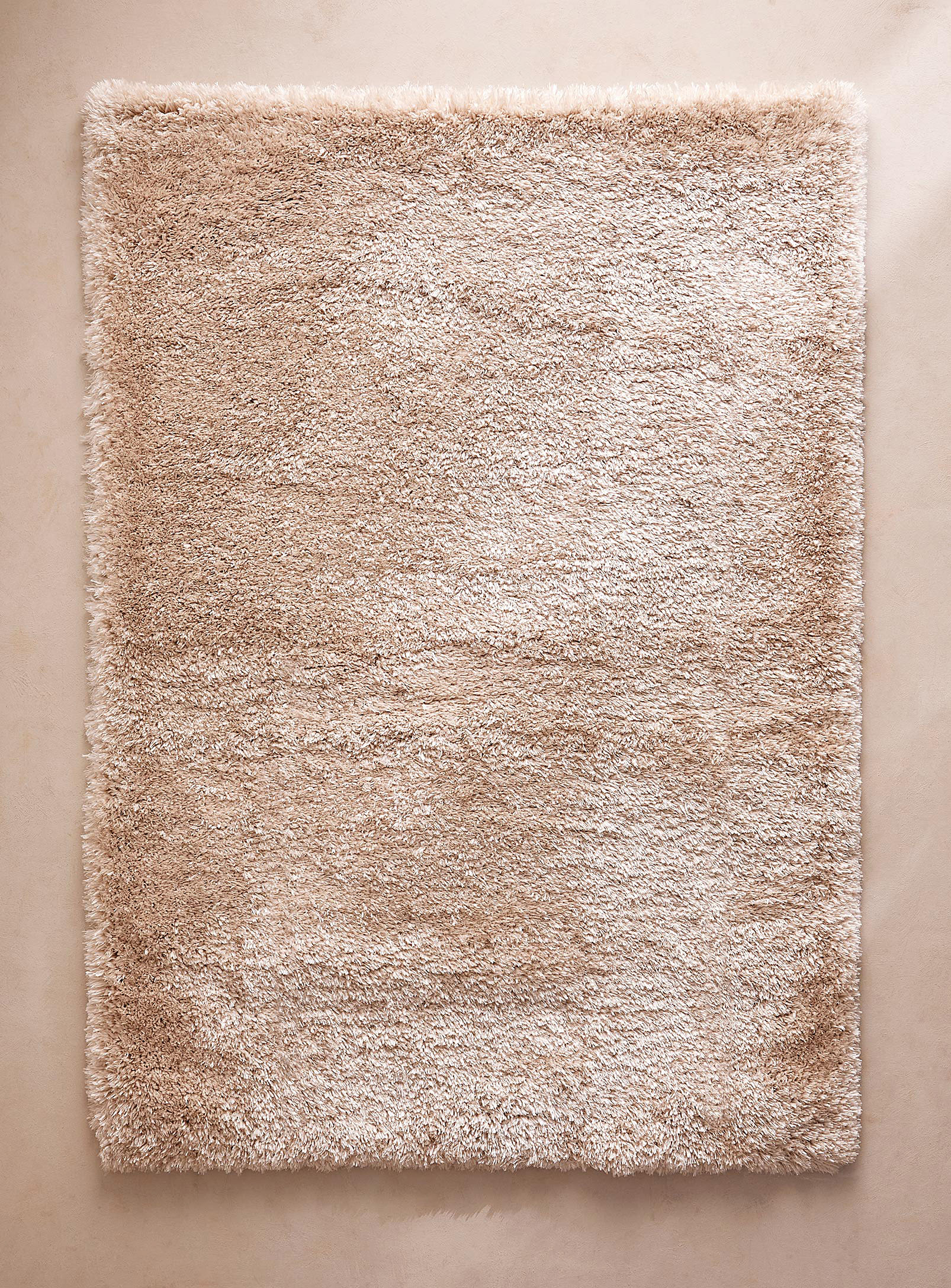 Simons Maison Monochrome Shag Rug See Available Sizes In Cream Beige
