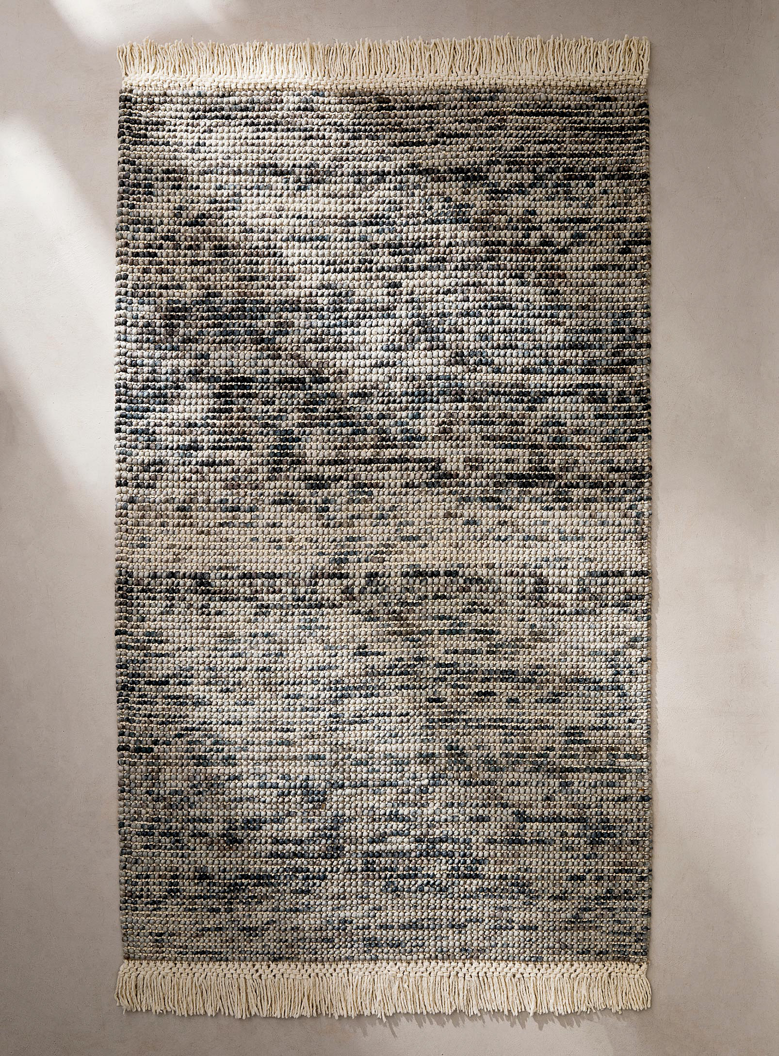 Simons Maison Freshwater Stones Artisanal Rug See Available Sizes In Patterned Grey