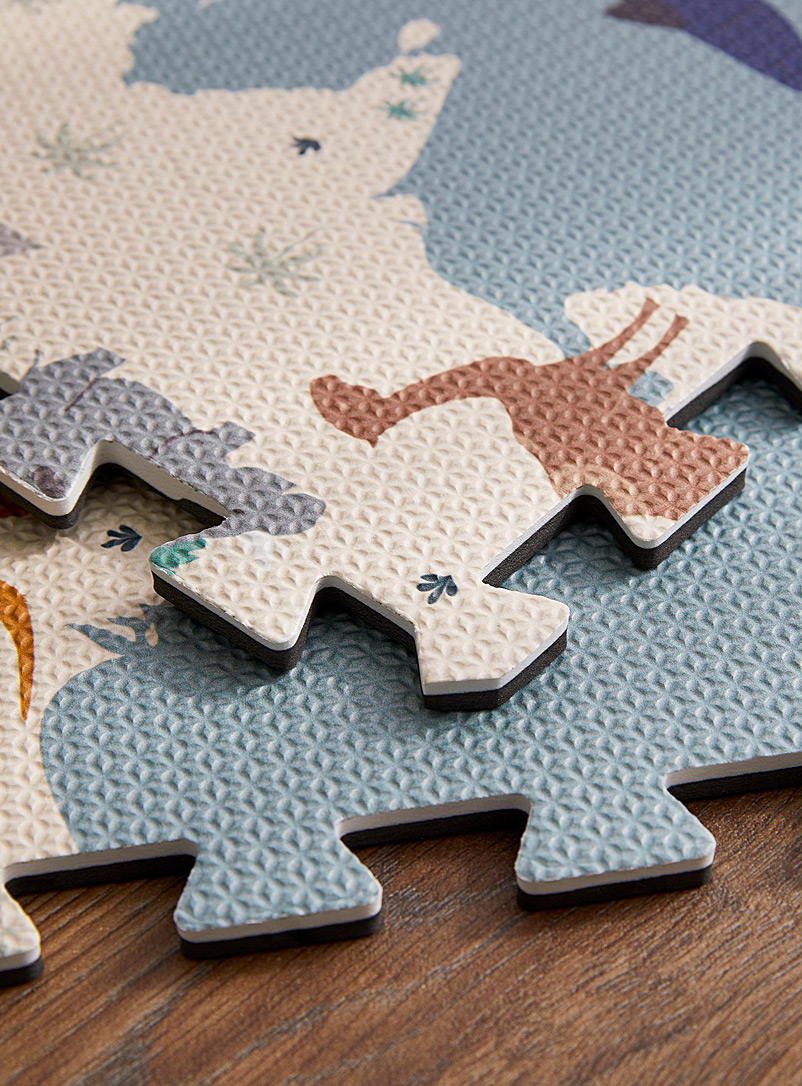 Animal kingdom puzzle playmat 15 interlocking tiles product image 3