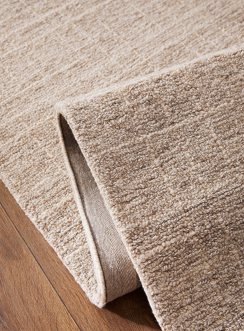 Finely checkered artisanal rug See available sizes product image 2