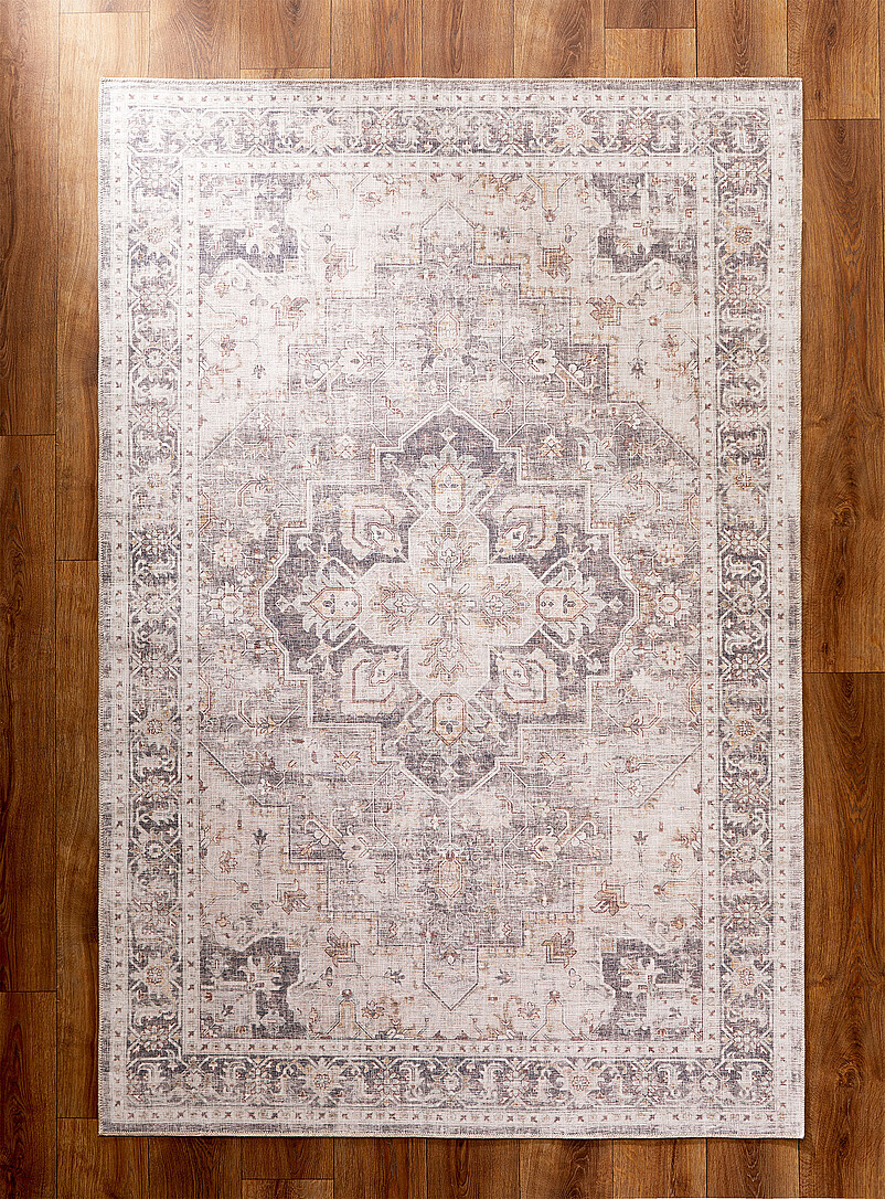 Faded geometric mosaic rug See available sizes product image (primary)