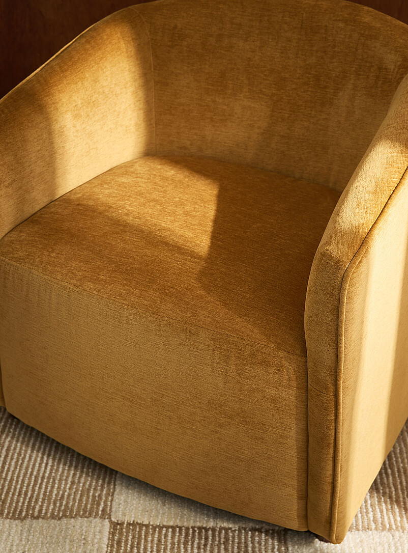Dijon velvet lounge chair product image 2