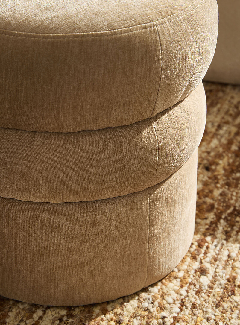 Loft hamburger silhouette ottoman product image 2