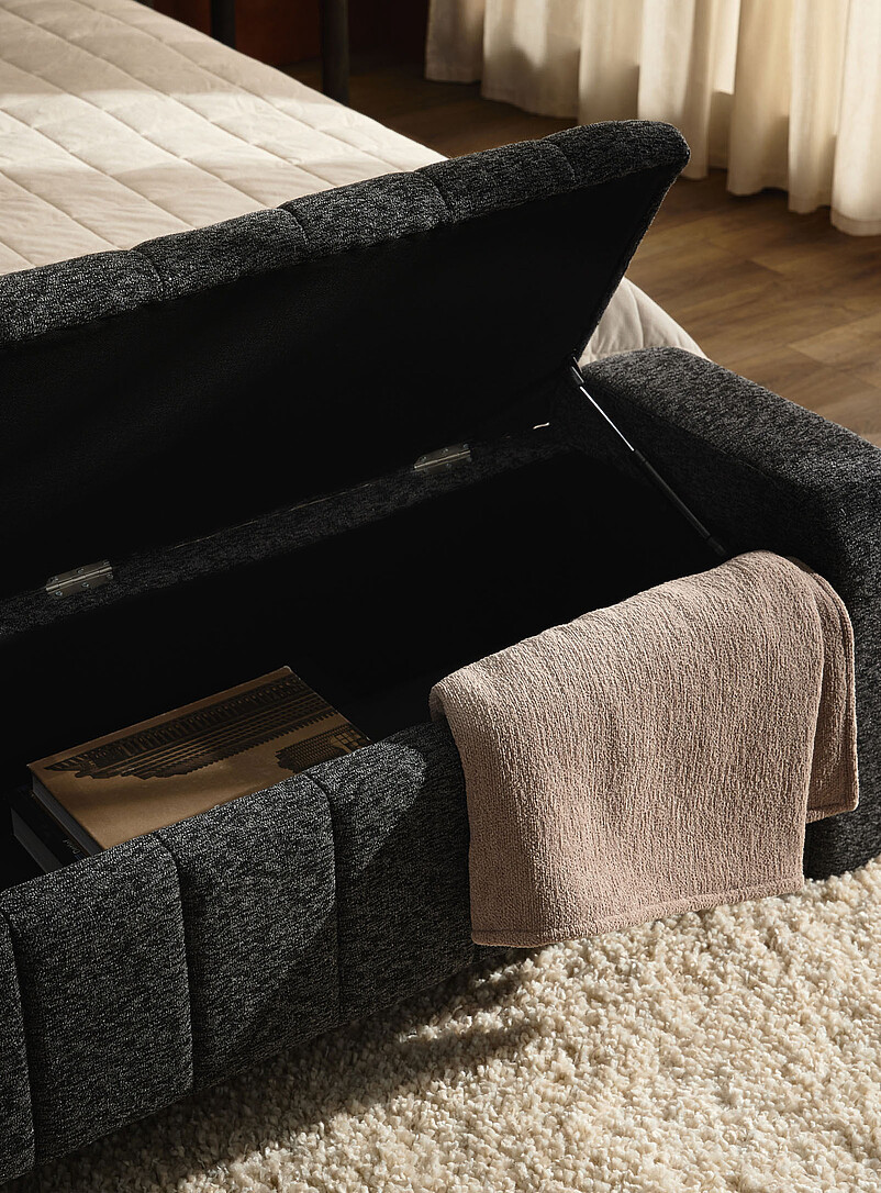 Juna built-in storage bench product image 2