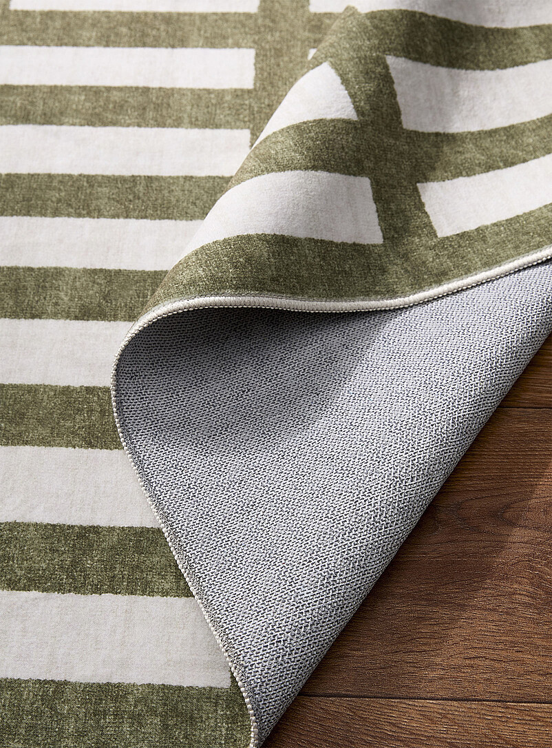 Hatched lines rug See available sizes product image 2