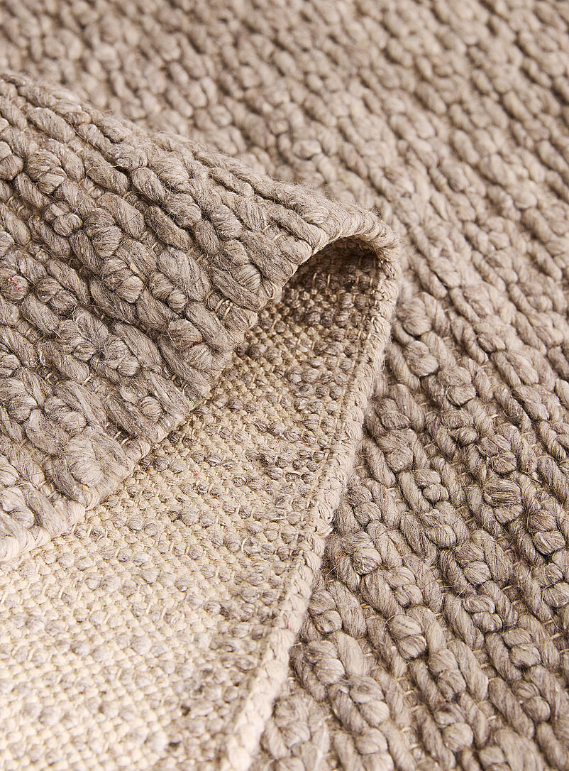 Deconstructed stripes handcrafted rug See available sizes product image 2